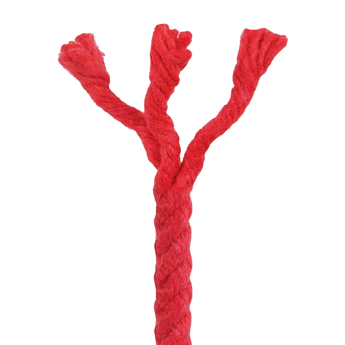 Cotton Rope 8 mm 50 m Red 100% Cotton