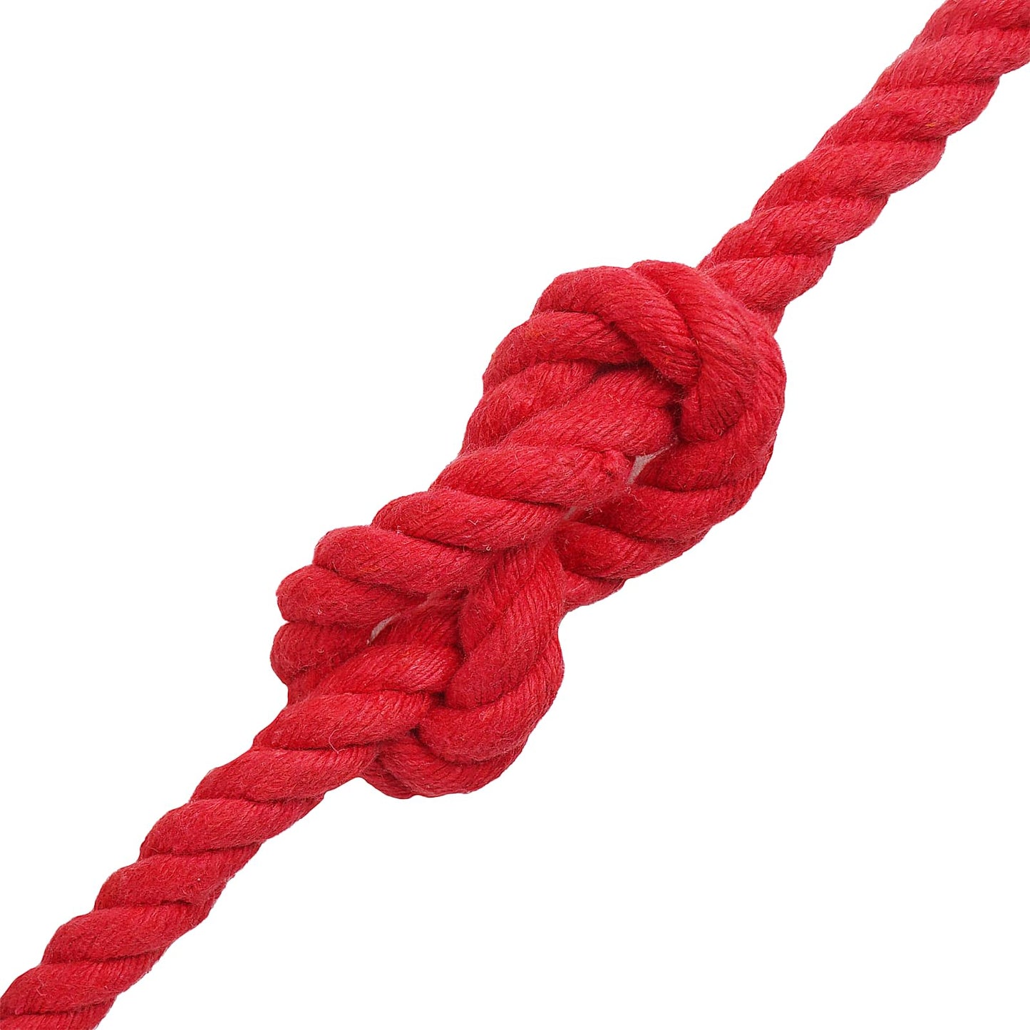 Cotton Rope 10 mm 250 m Red 100% Cotton