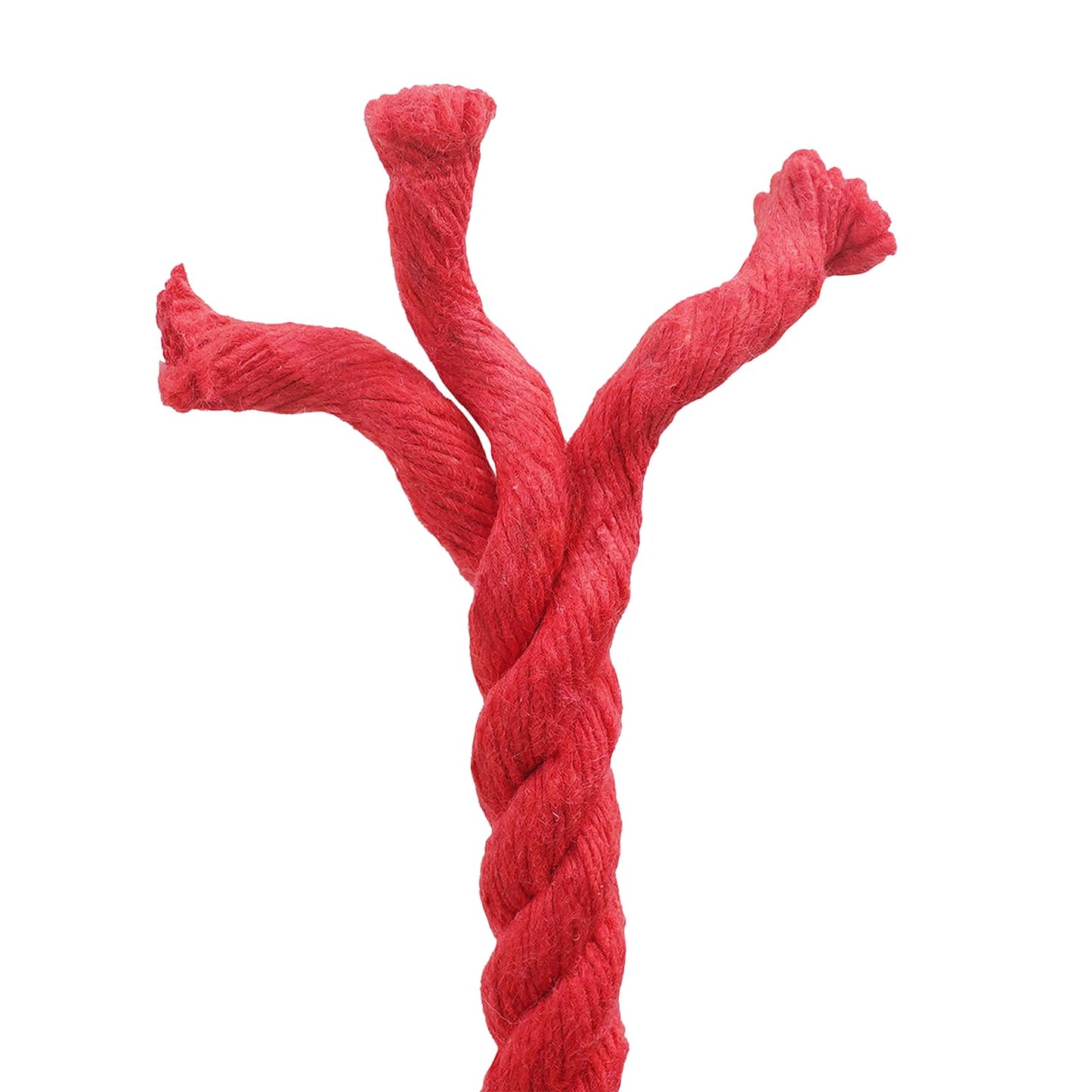Cotton Rope 12 mm 100 m Red 100% Cotton