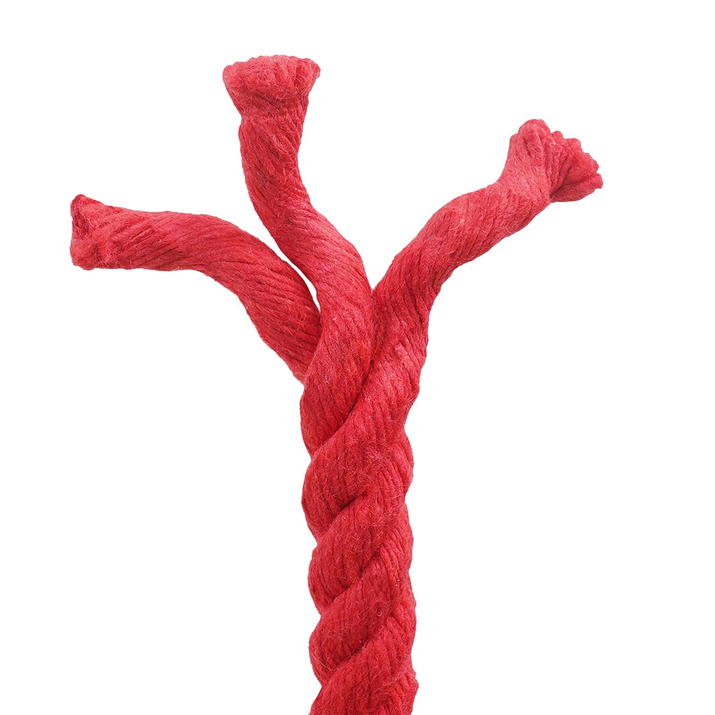 Cotton Rope 14 mm 100 m Red 100% Cotton