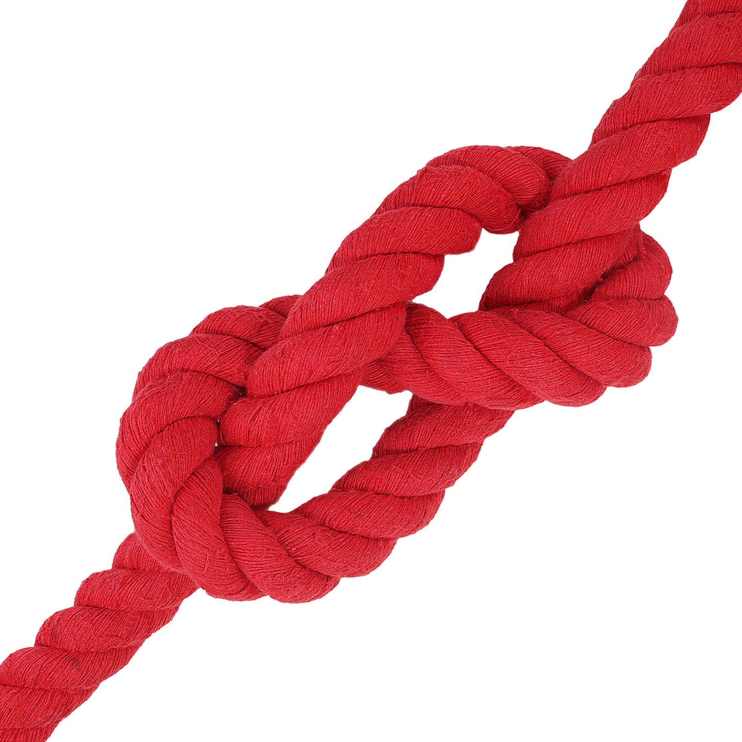 Cotton Rope 40 mm 5 m Red 100% Cotton