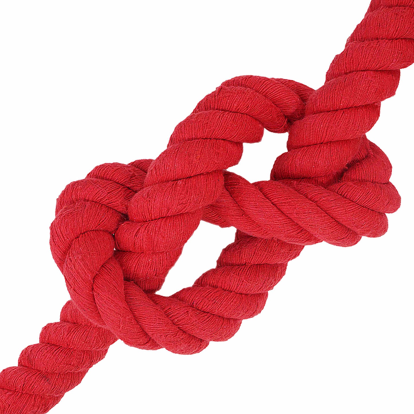 Rope Red 6 x 6 x 1000 cm Cotton