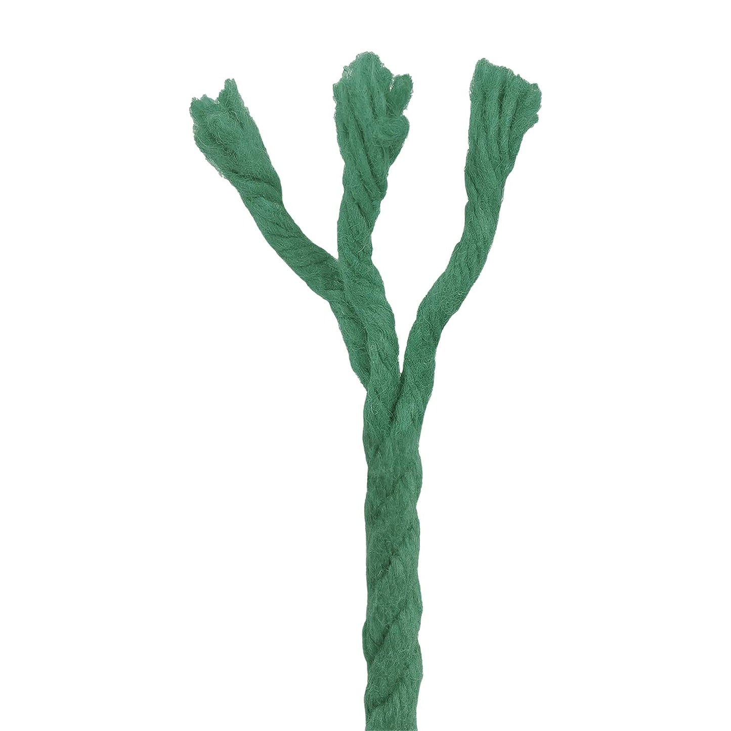 Cotton Twine 4 mm 250 m Green 100% Cotton