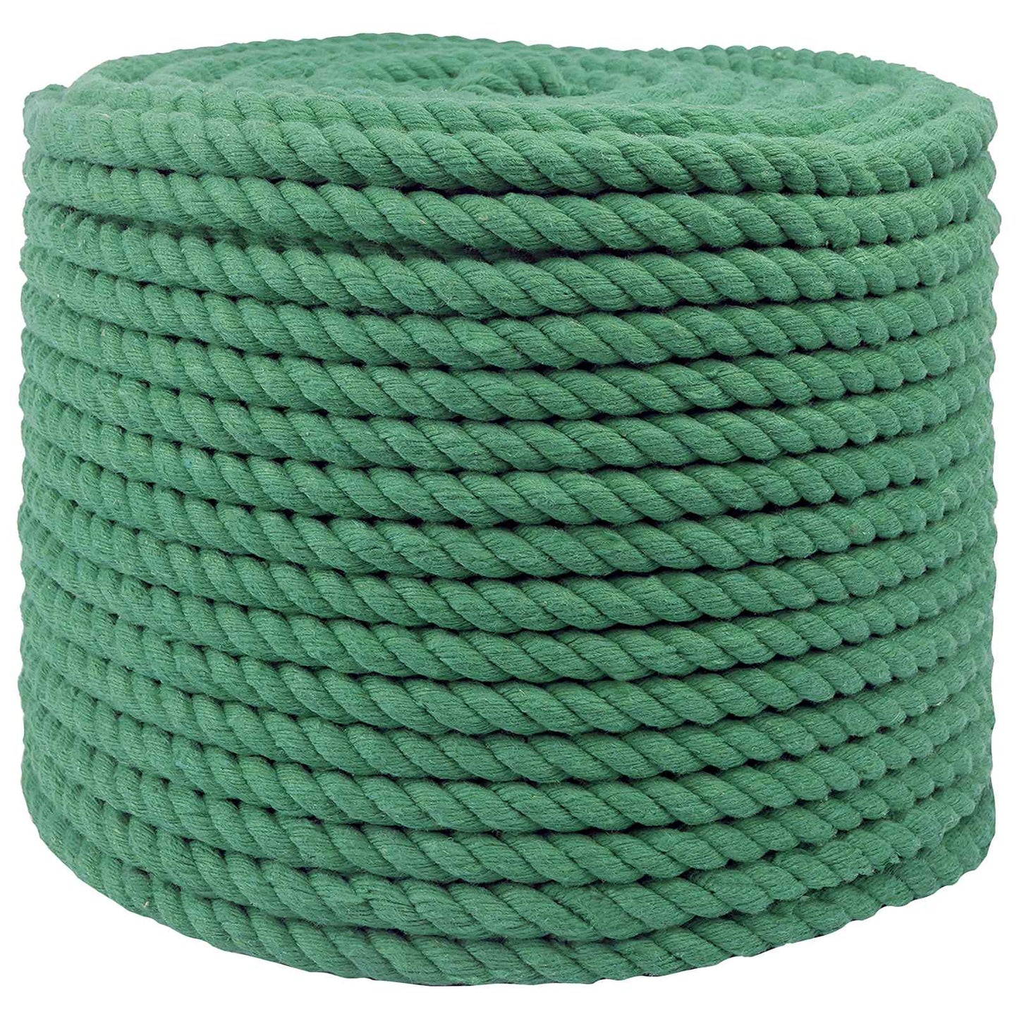 Cotton Rope 10 mm 50 m Green 100% Cotton