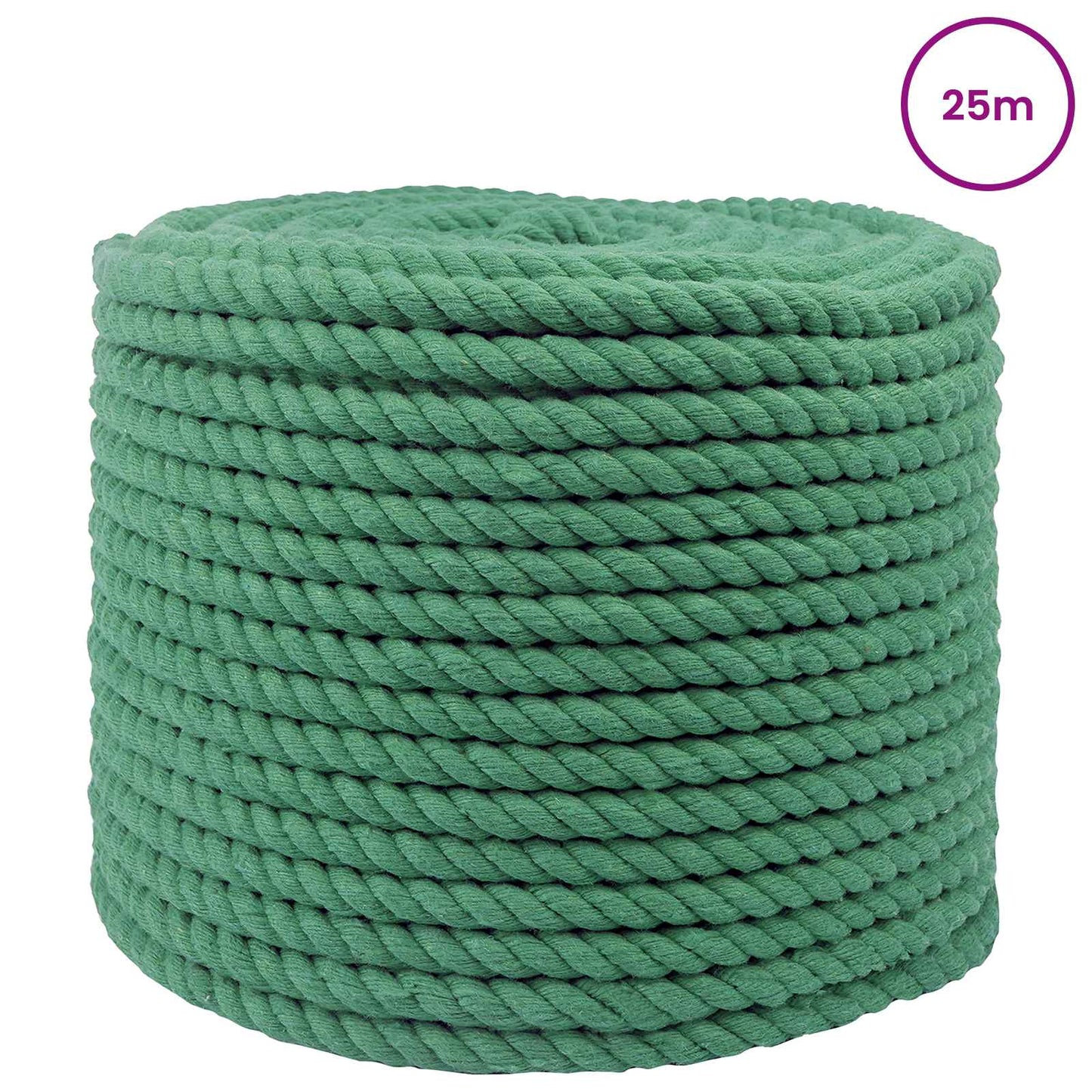 Rope Green 1.2 x 1.2 x 2500 cm Cotton