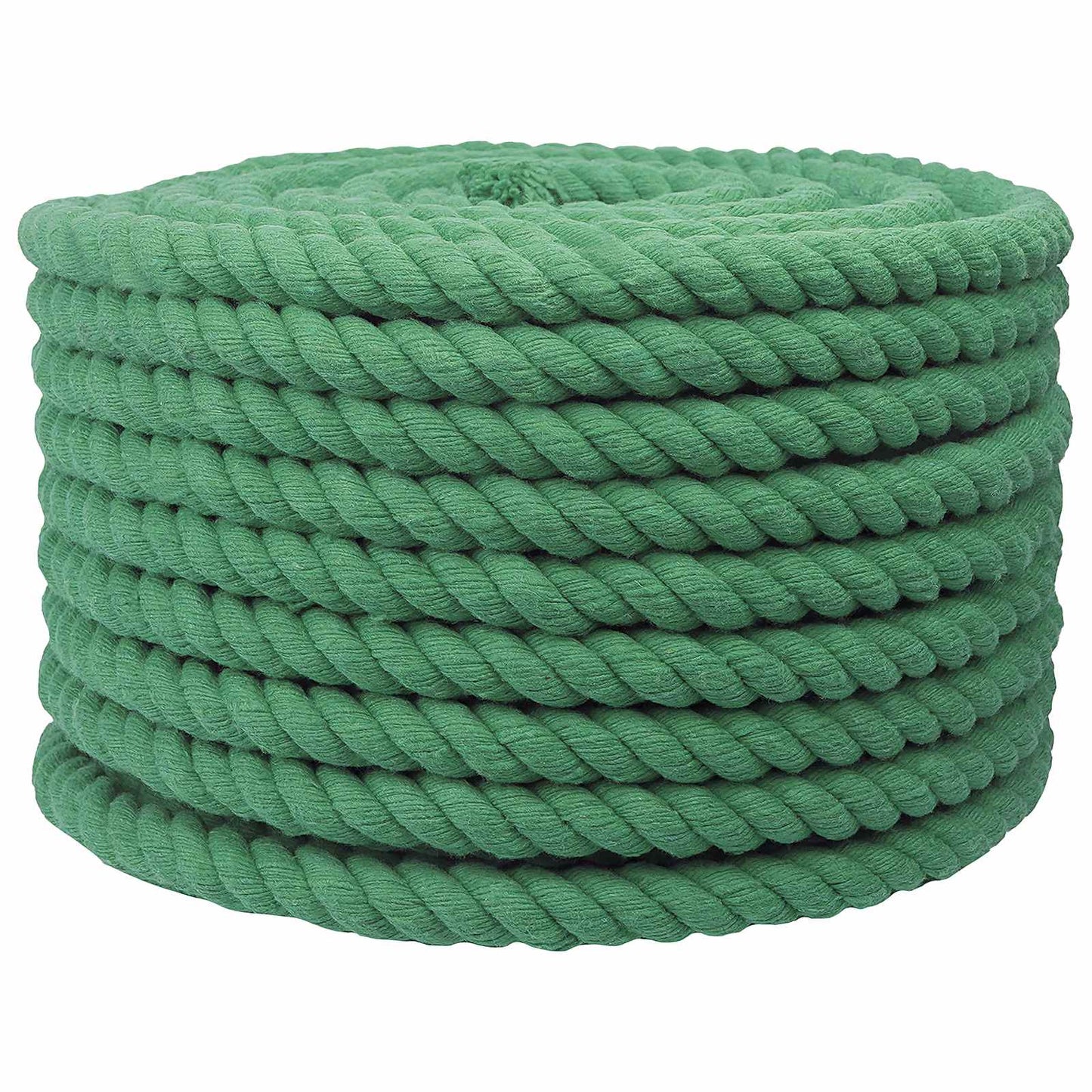 Cotton Rope 20 mm 100 m Green 100% Cotton