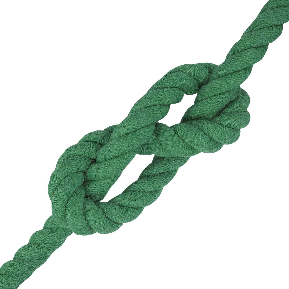Cotton Rope 30 mm 10 m Green 100% Cotton