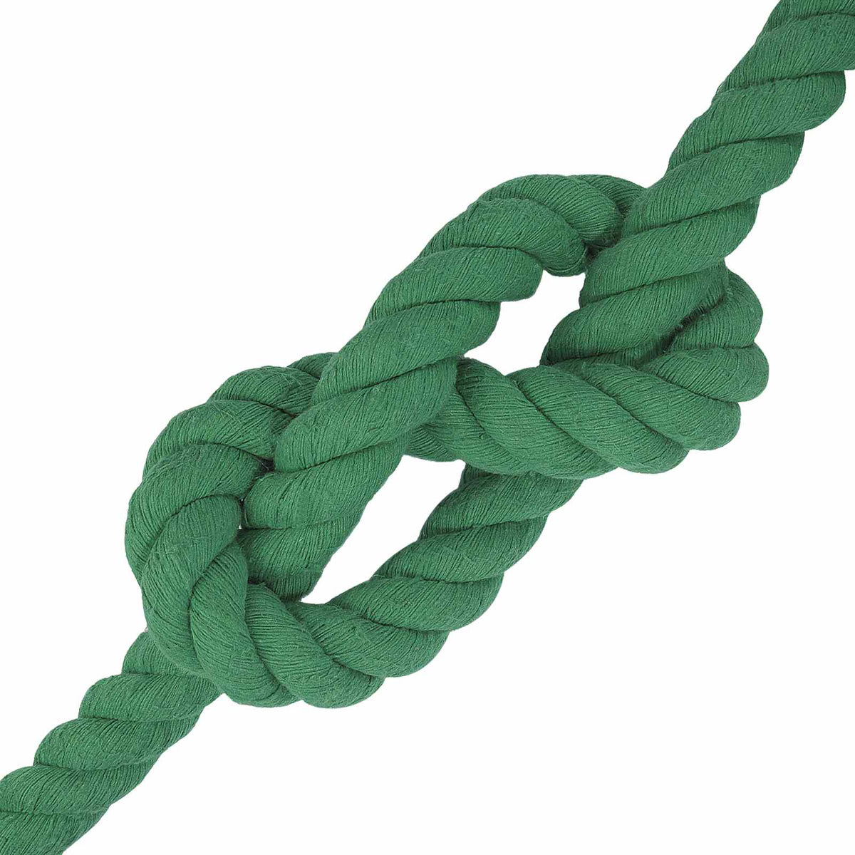 Cotton Rope 40 mm 10 m Green 100% Cotton
