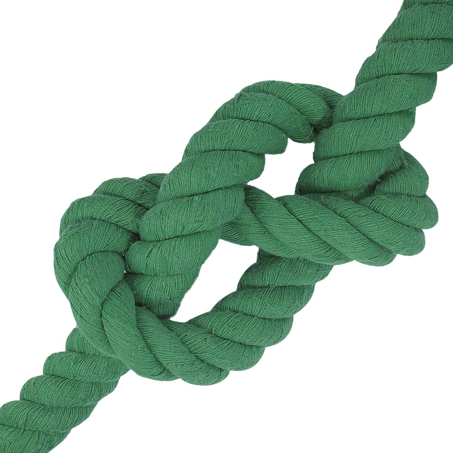 Rope Green 6 x 6 x 1000 cm Cotton