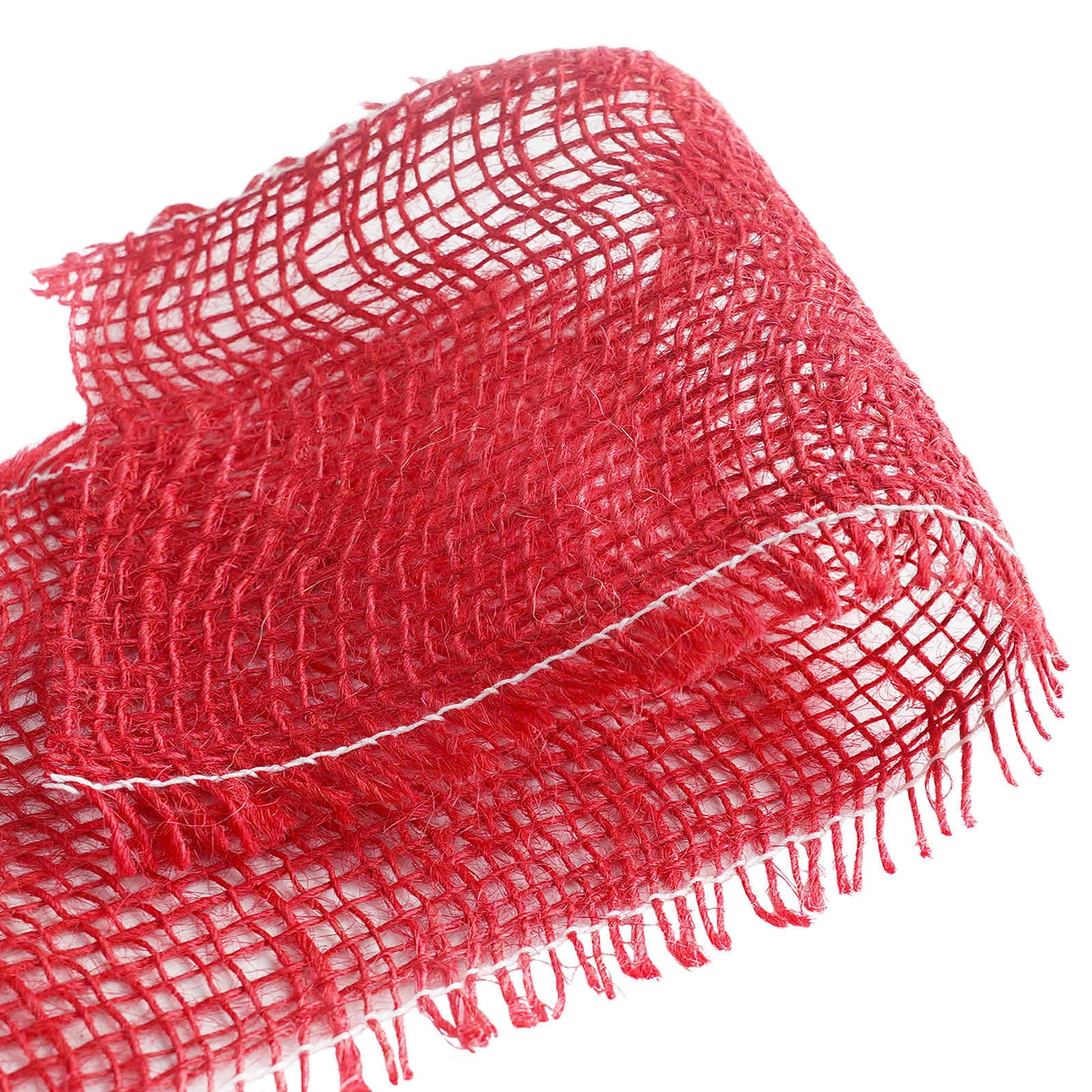 Jute Roll 10 x 2500 cm Red