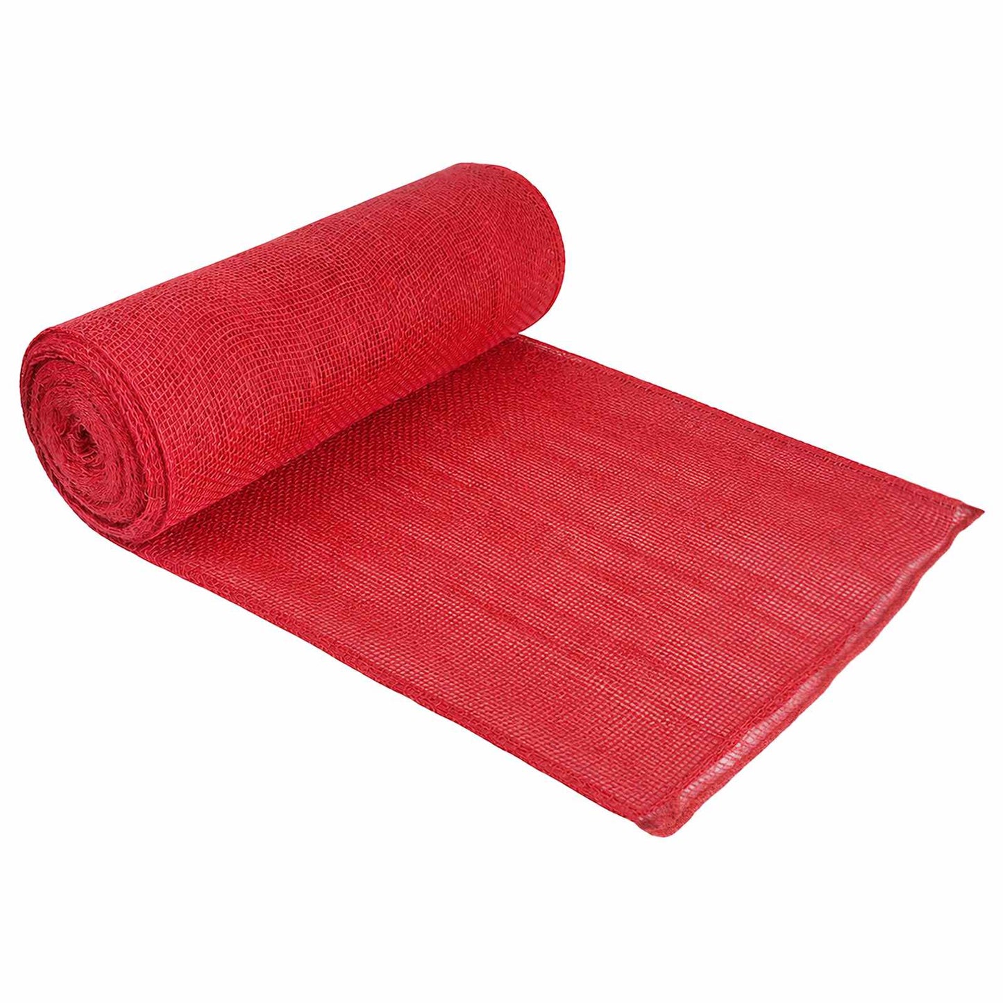Jute Roll 100 x 1500 cm Red