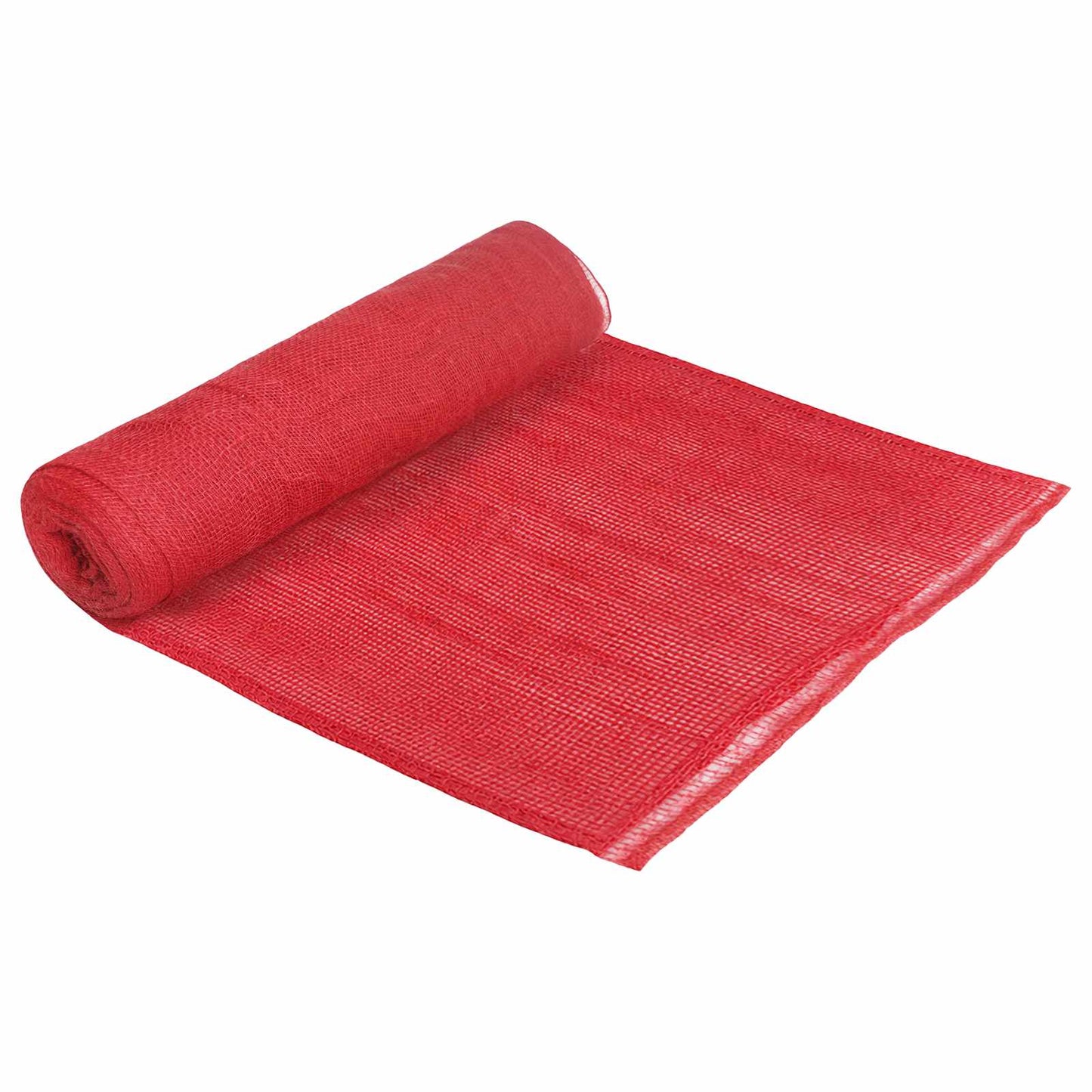 Jute Roll 160 x 1000 cm Red