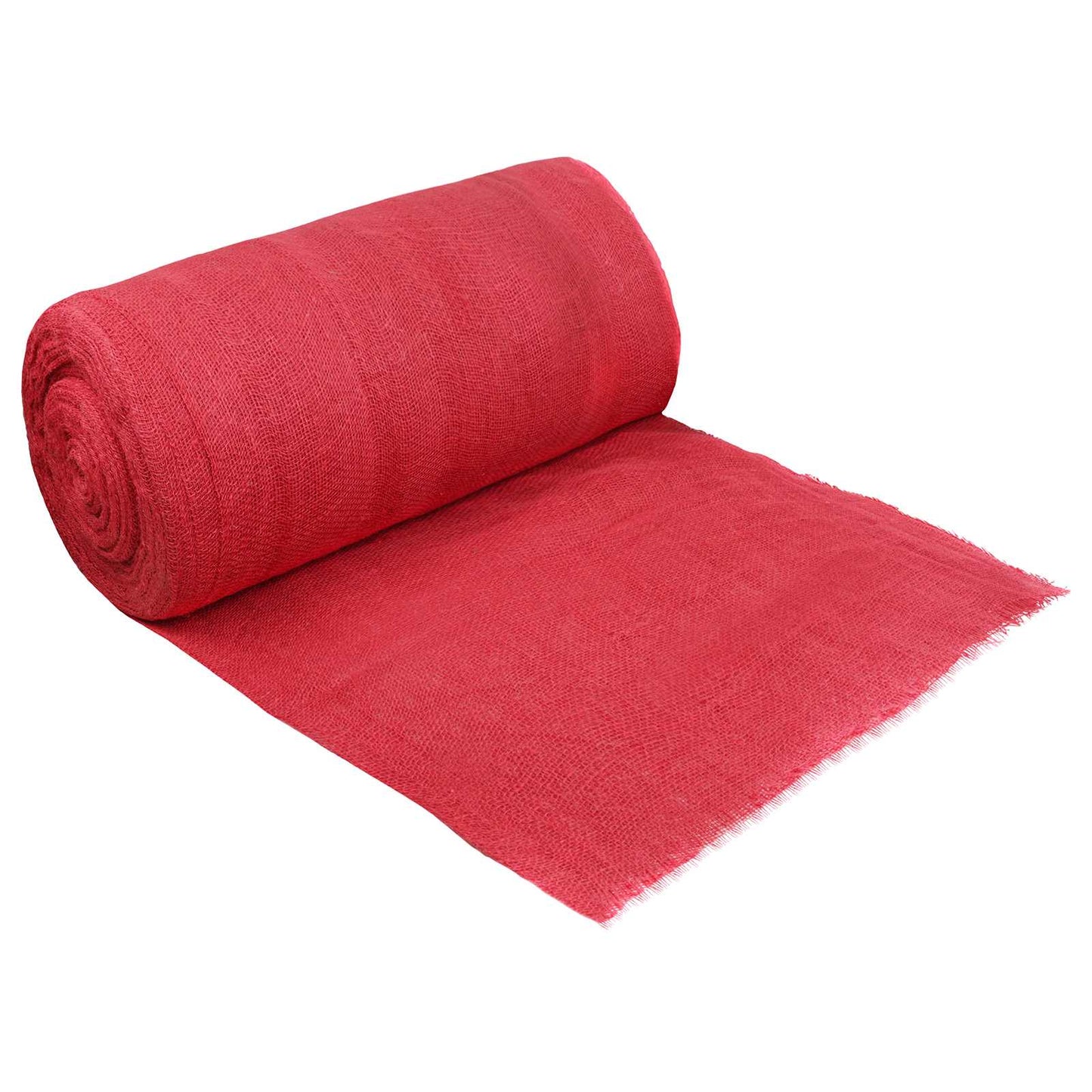 Jute Roll 160 x 5000 cm Red