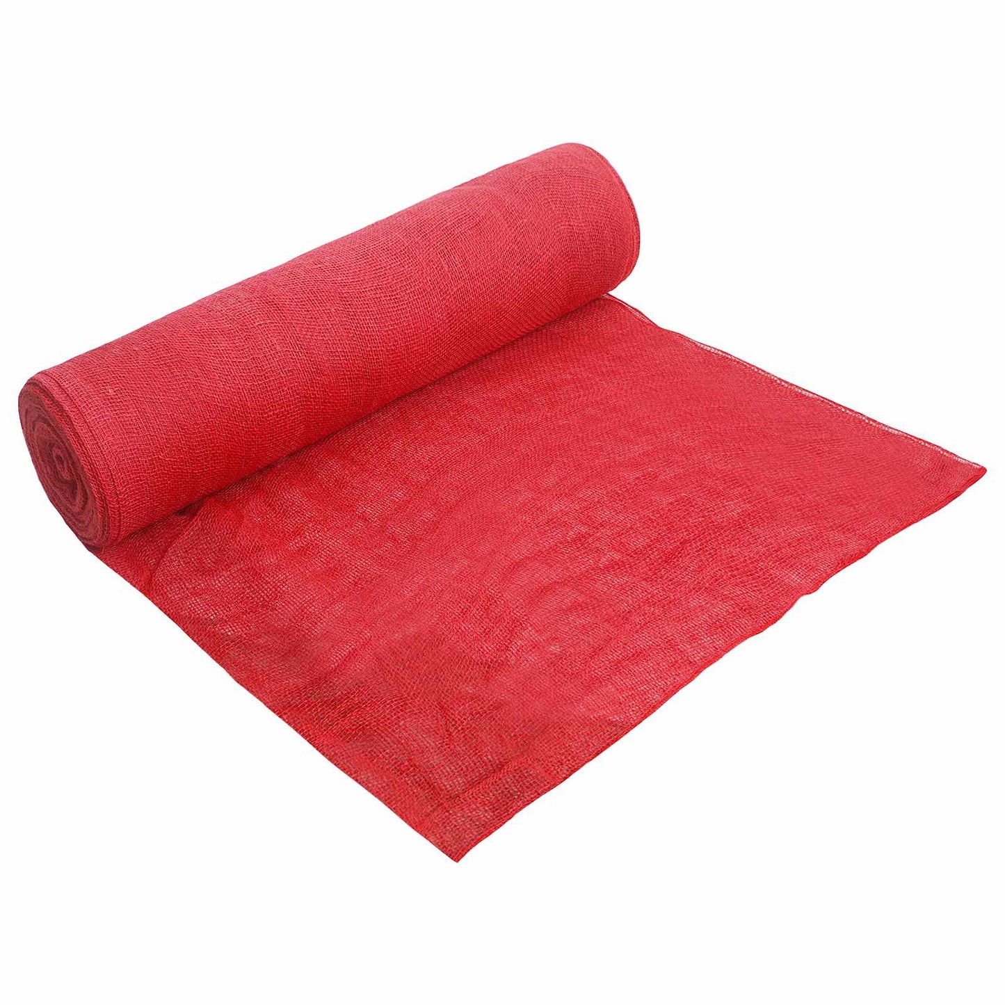 Jute Roll 200 x 500 cm Red