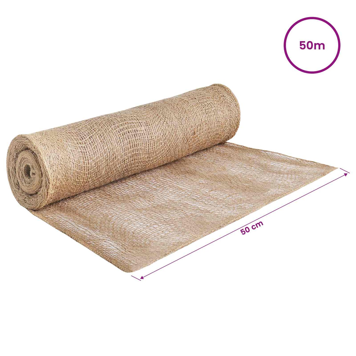 Jute Roll 50 x 5000 cm