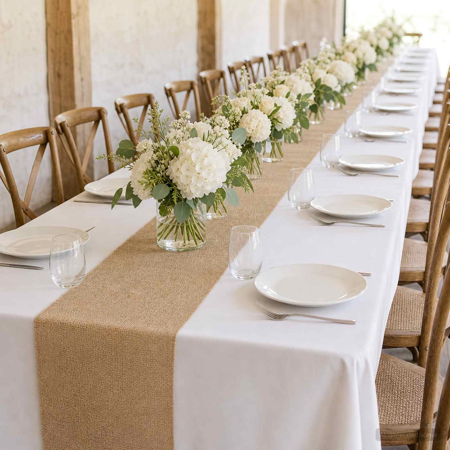 Jute Roll Natural 25 x 2500 cm