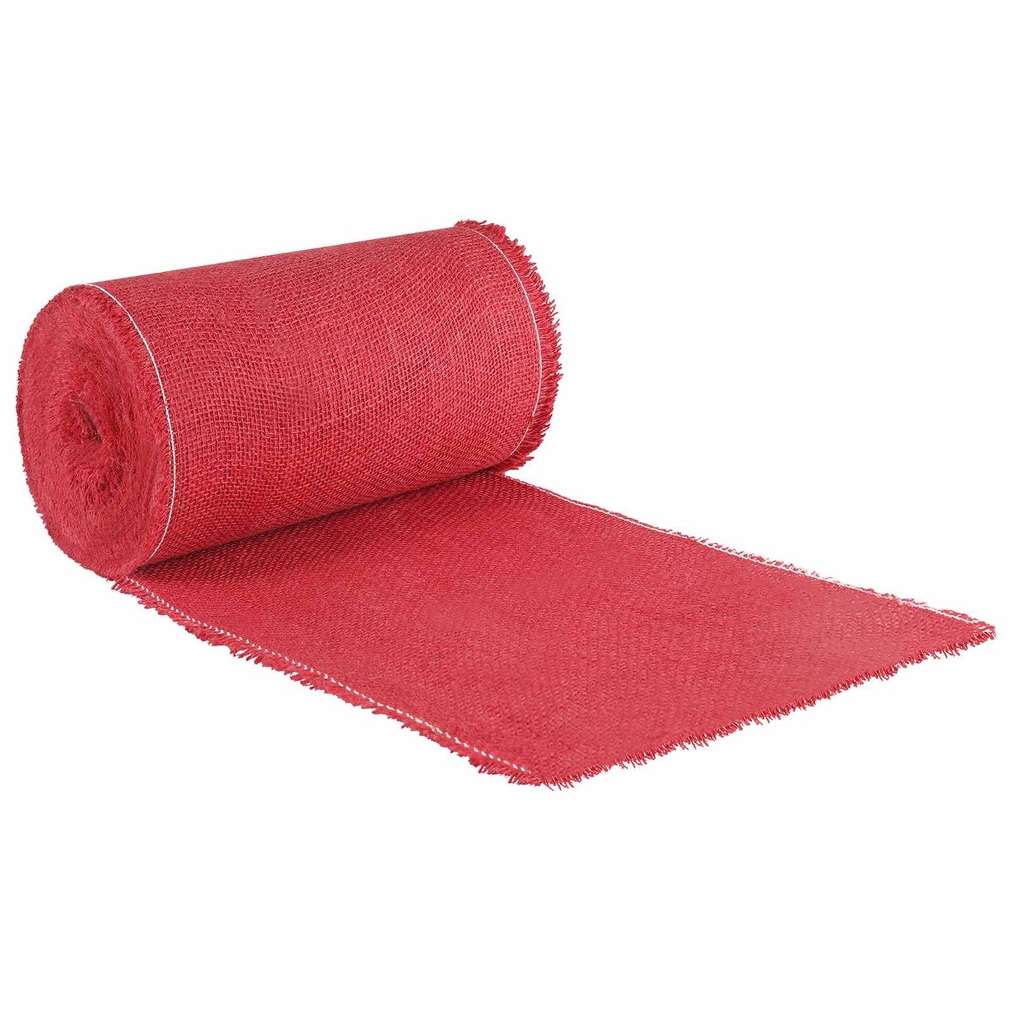 Jute Roll 25 x 1500 cm Red