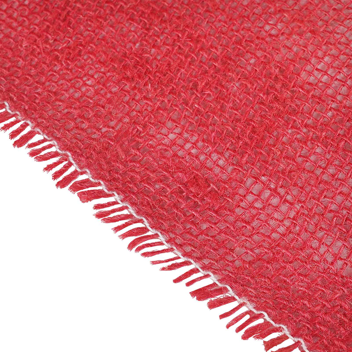 Jute Roll 200 x 1000 cm Red