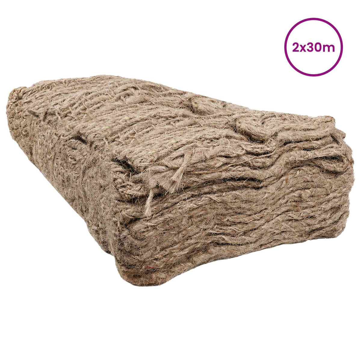 Jute Embankment Mat Natural 2 x 30 m