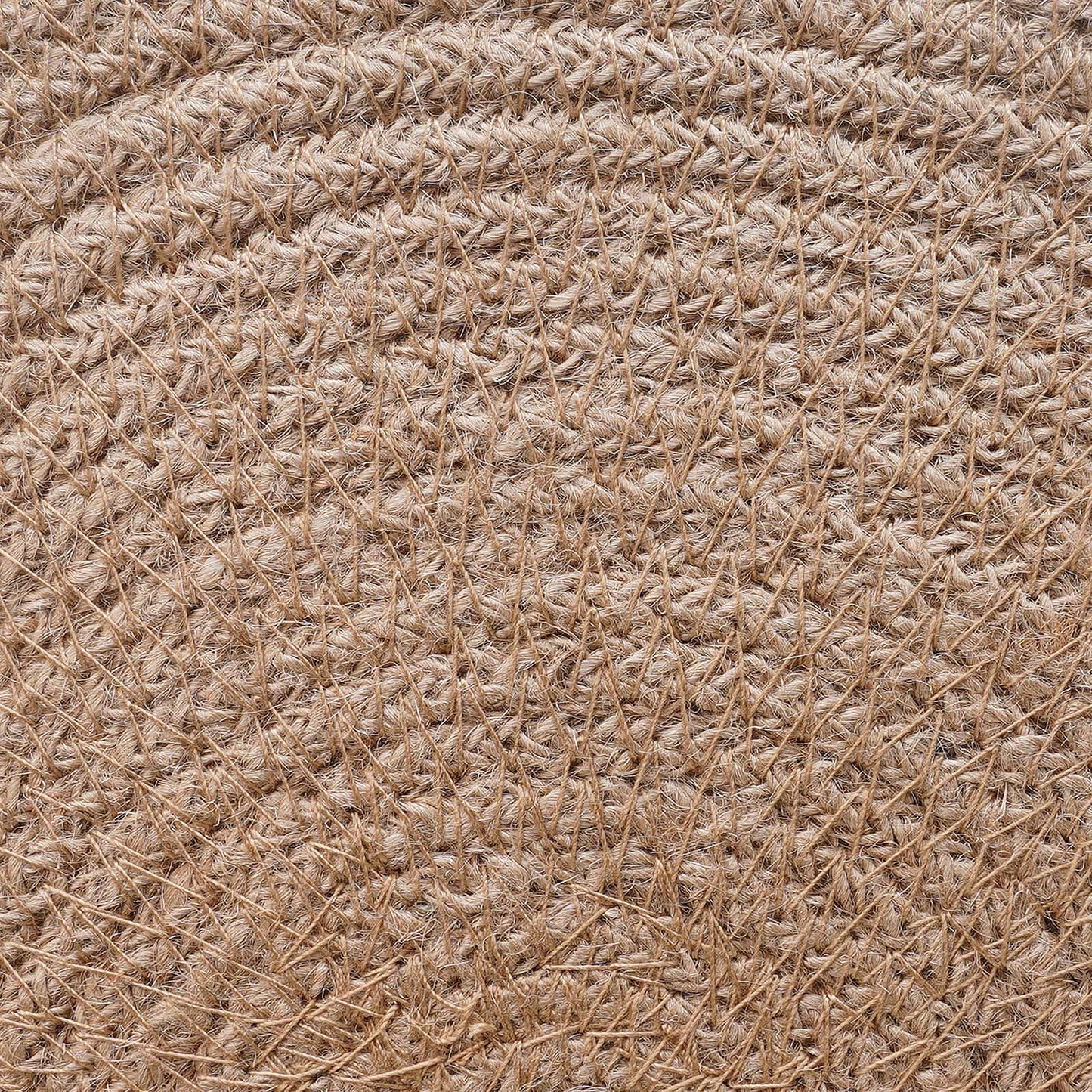 Jute Placemets 6 pcs Natural and White 100% Tossa Jute