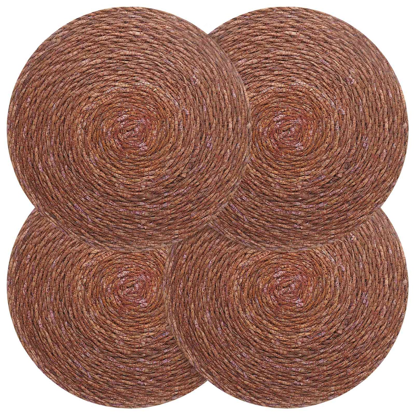 Seagrass Placemets 4 pcs Brown 100% Seagrass