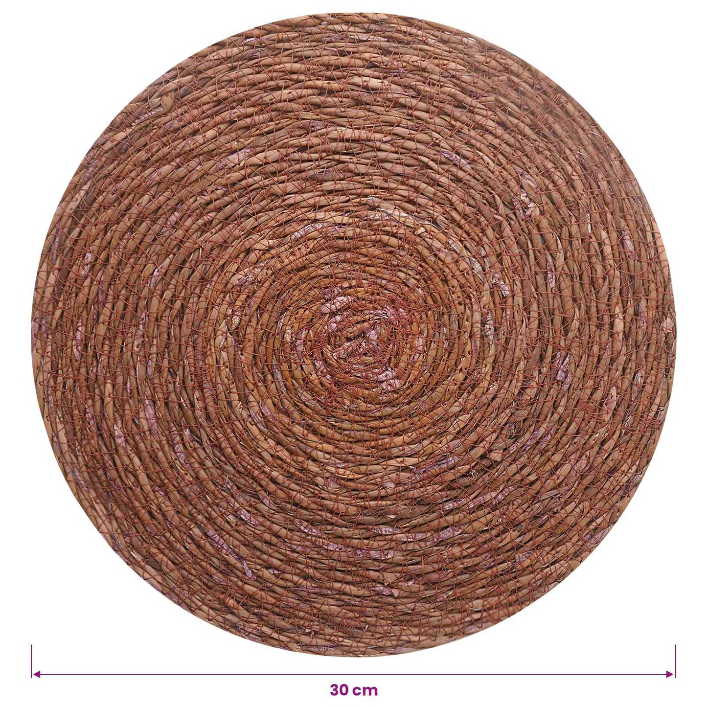 Seagrass Placemets 6 pcs Brown 100% Seagrass