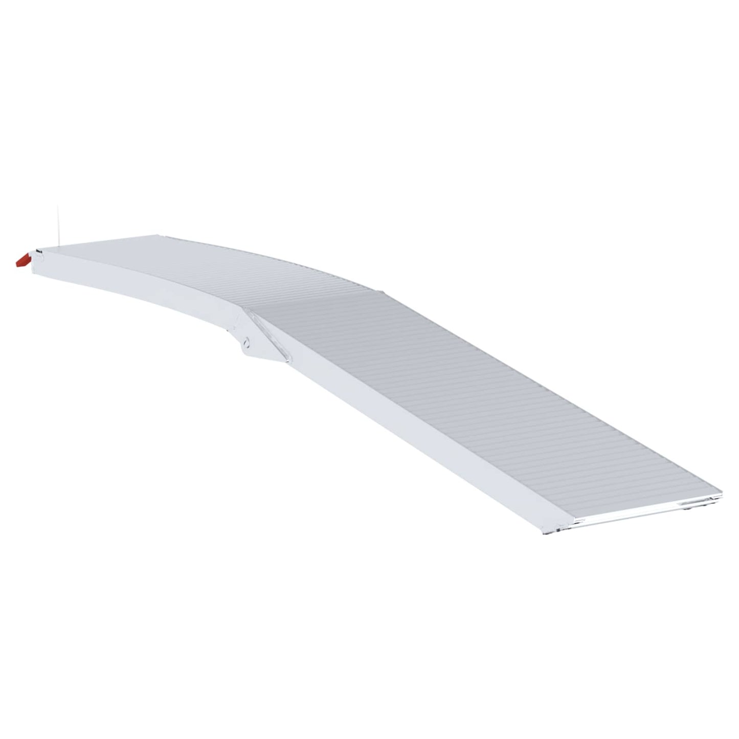 Motorcycle Ramp 680 kg 2 pcs Silver 205 x 28 x 5 cm Aluminium