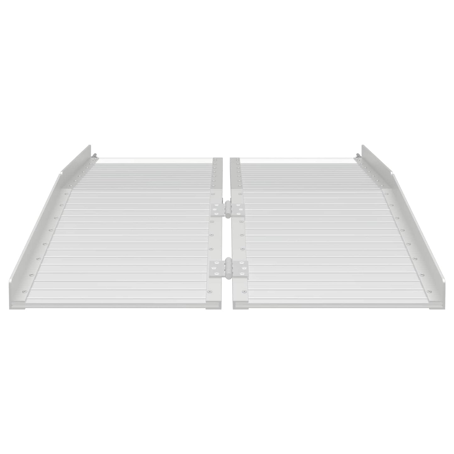 Ramp for Wheelchair 270 kg Silver 270 kg Aluminium