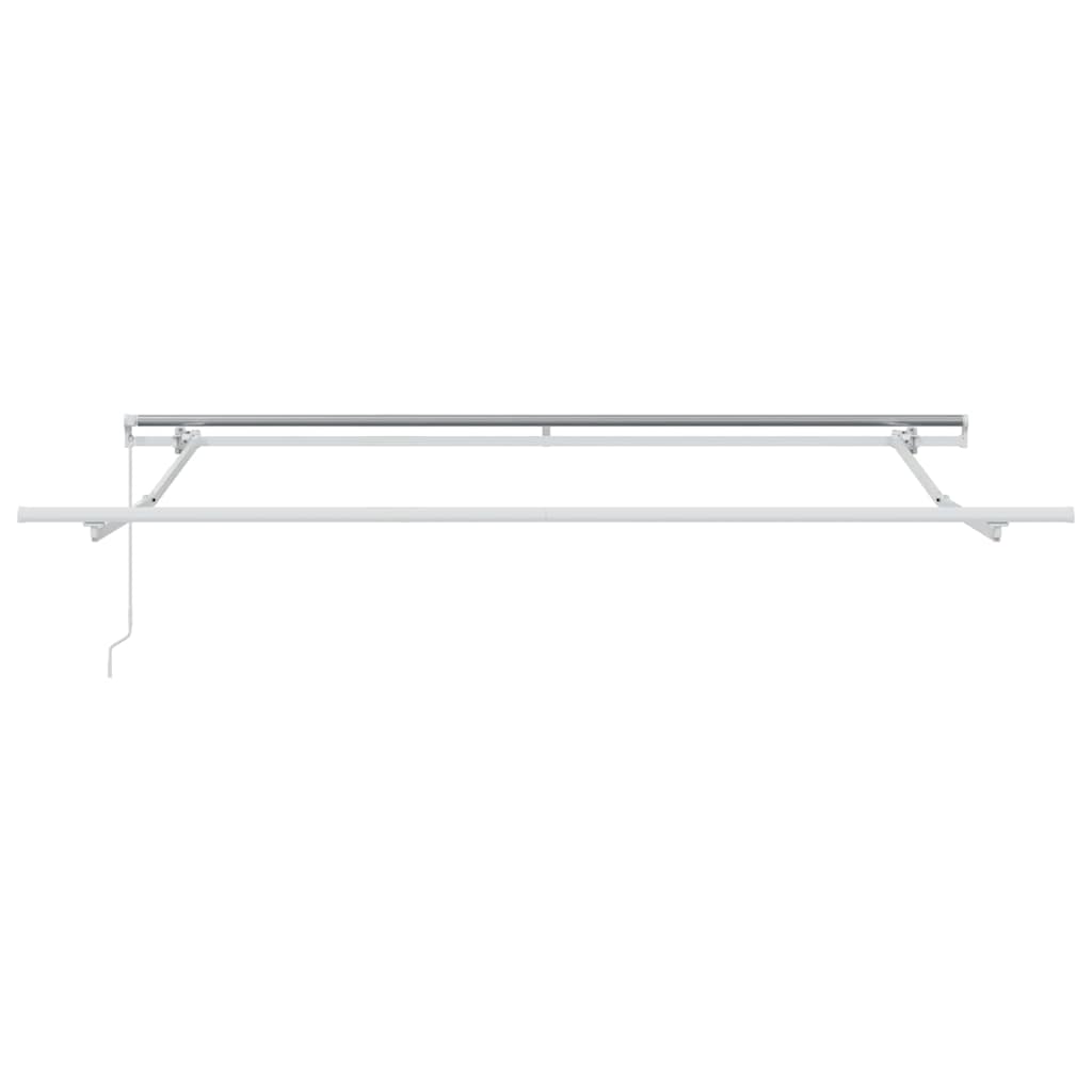 Retractable Awning Retractable Orange and Brown 350 x 250 cm
