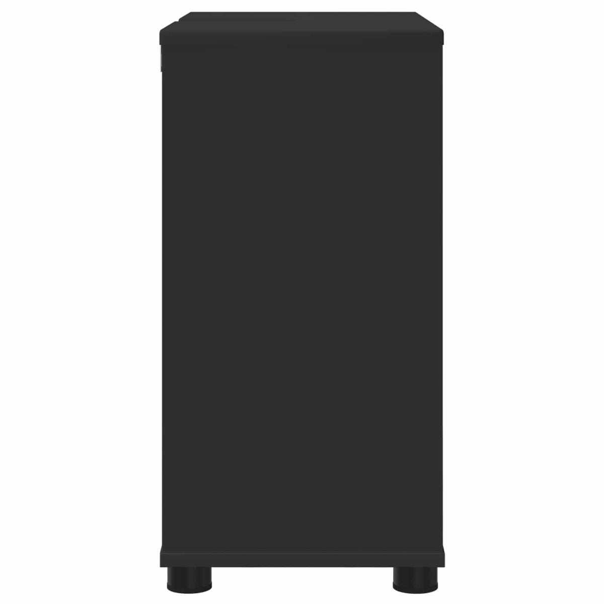 Bathroom Basin Cabinet Black 60 x 30 x 60 cm Engineered Wood