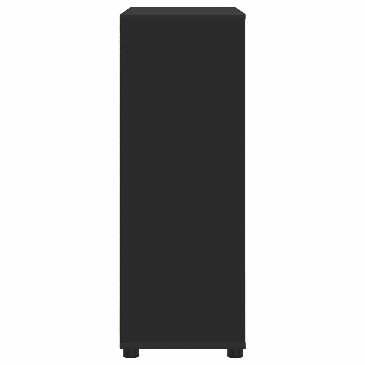 Bathroom Cabinet Black 72.5 x 36.5 x 100 cm Engineered Wood