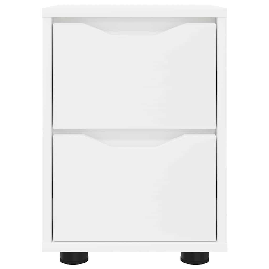 Bedside Tables 2 pcs White 30.5 x 30 x 43 cm Engineered Wood
