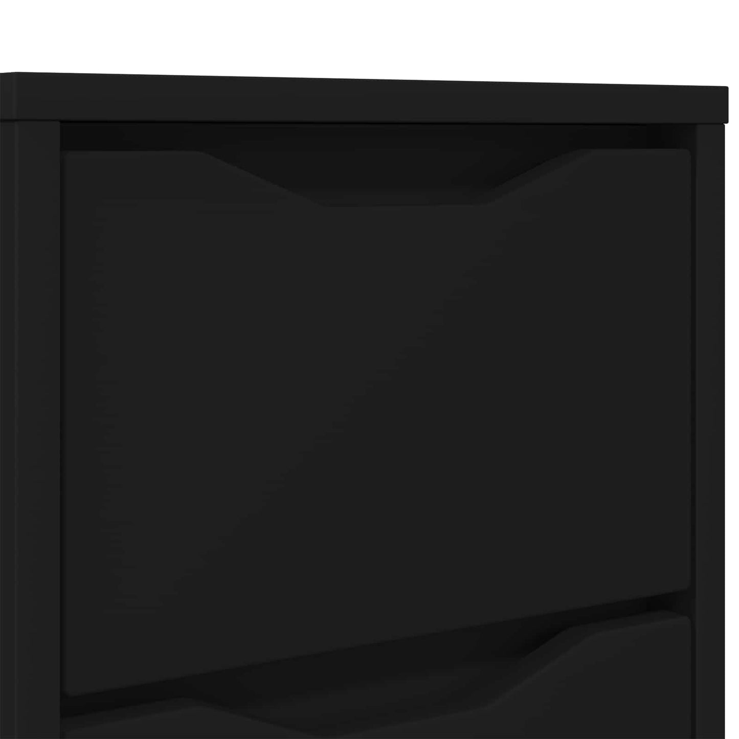 Bedside Table Black 30.5 x 30 x 43 cm Engineered Wood