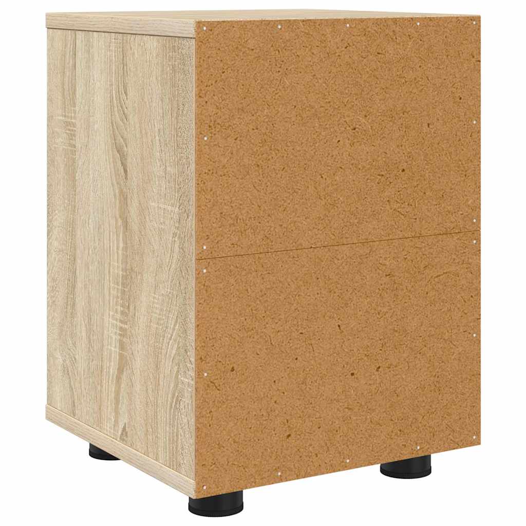 Bedside Tables with Drawer 2 pcs Sonoma Oak 30.5 x 30 x 43 cm