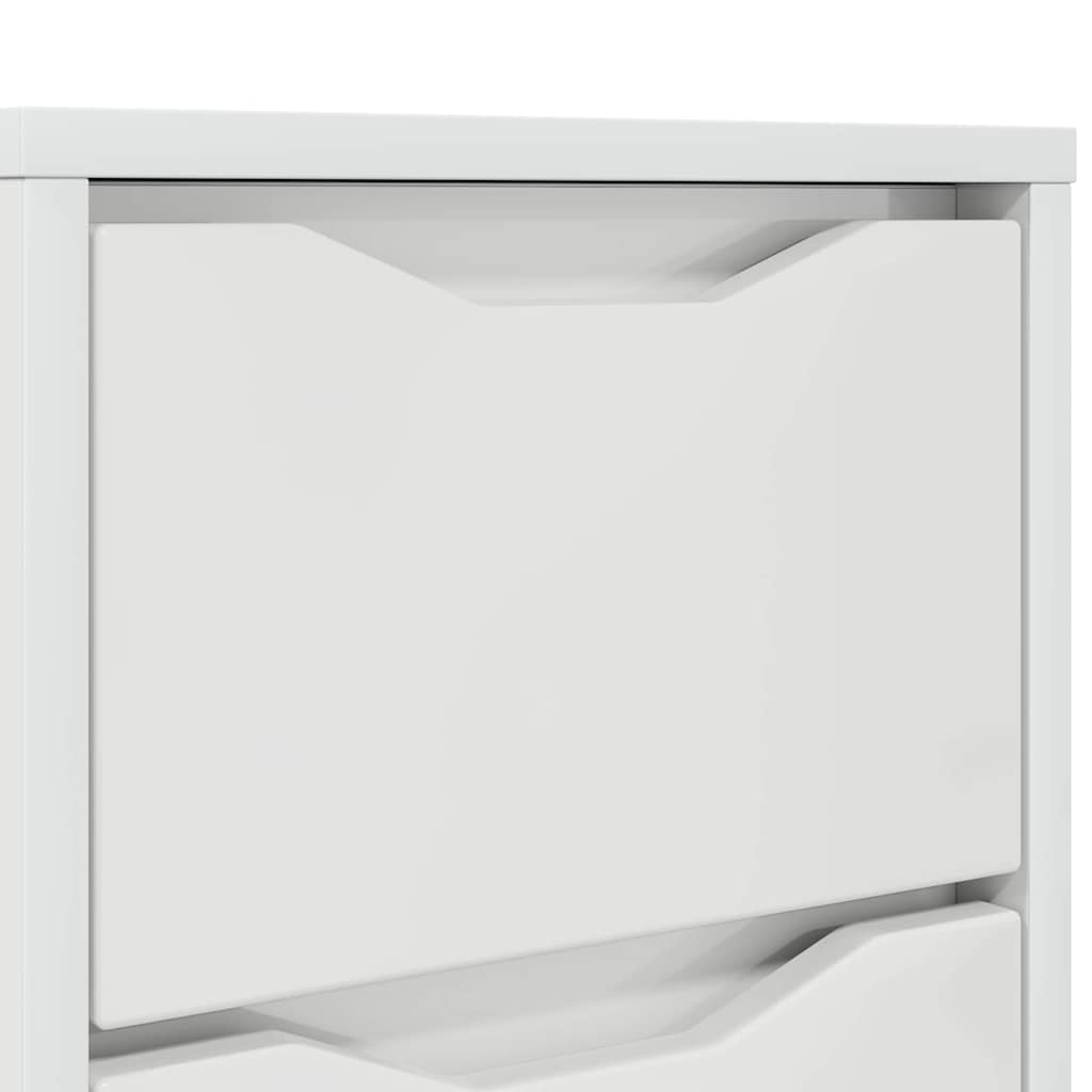 Bedside Tables 2 pcs High Gloss White 30.5 x 30 x 43 cm