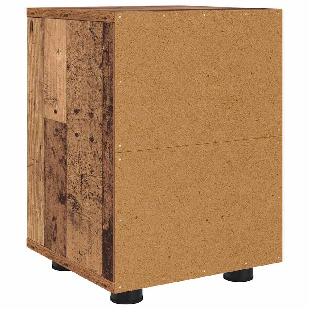 Bedside Tables 2 pcs Old Wood 30.5 x 30 x 43 cm Engineered Wood