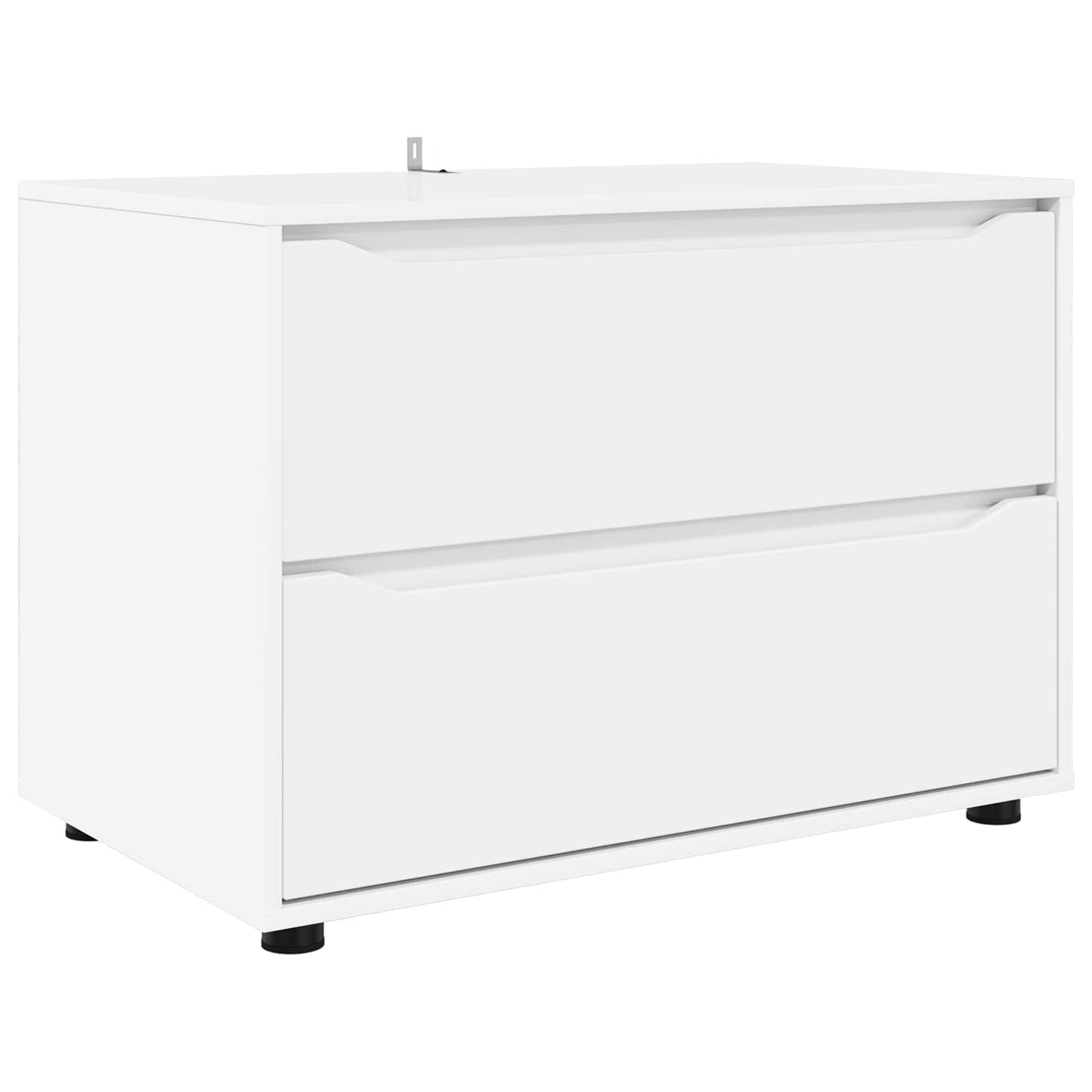Storage Cabinet White 80 x 48 x 57 cm Engineered Wood