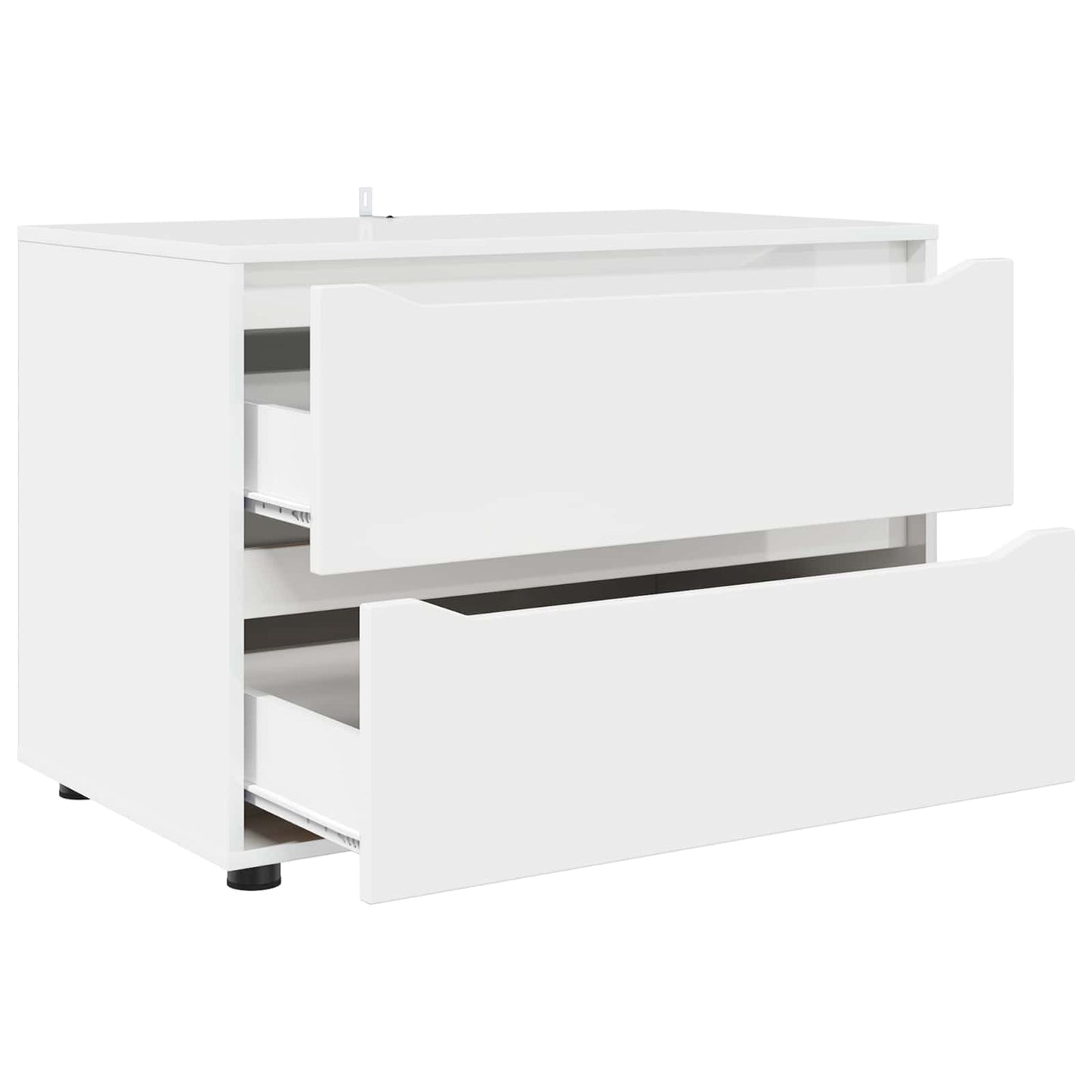 Storage Cabinet White 80 x 48 x 57 cm Engineered Wood