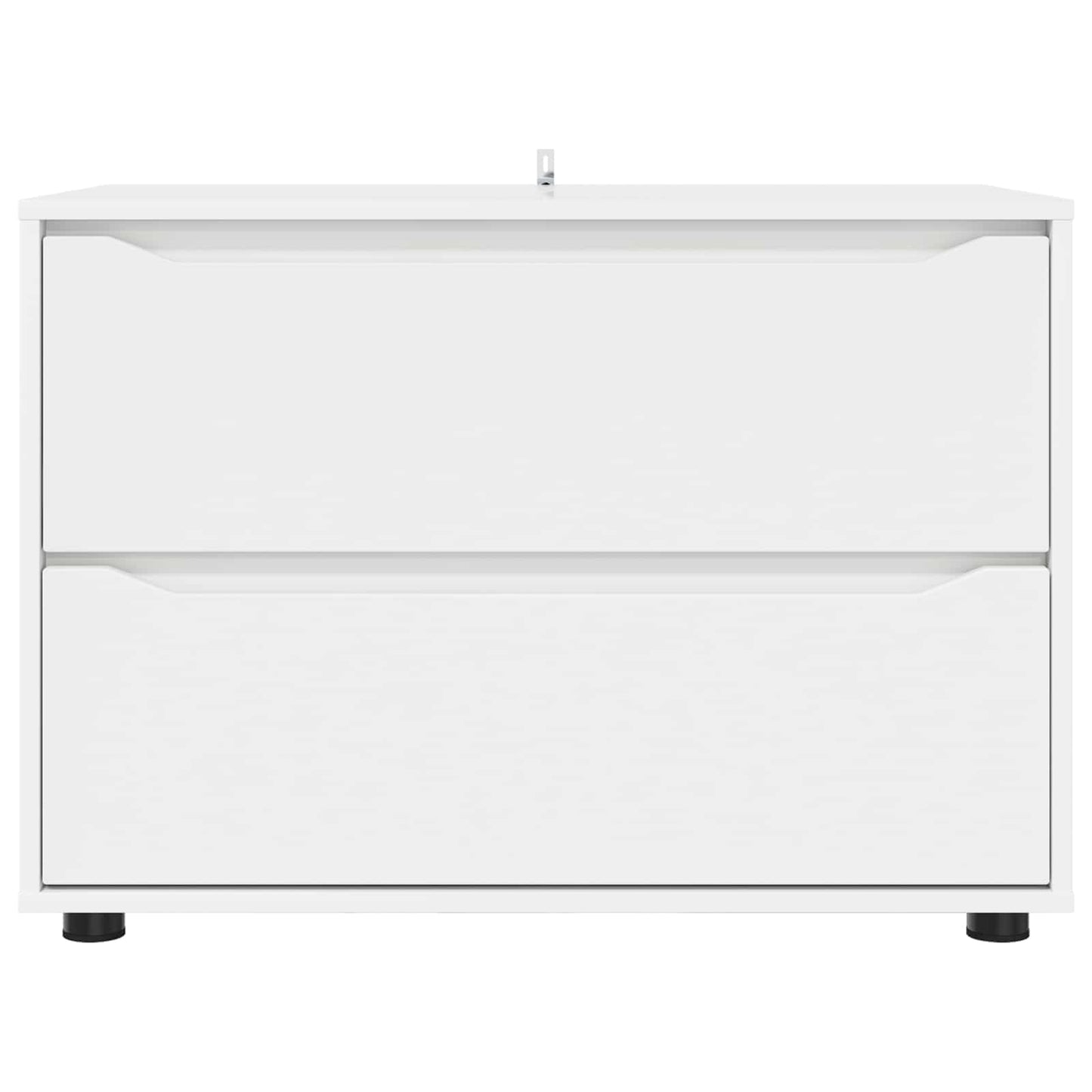 Storage Cabinet White 80 x 48 x 57 cm Engineered Wood