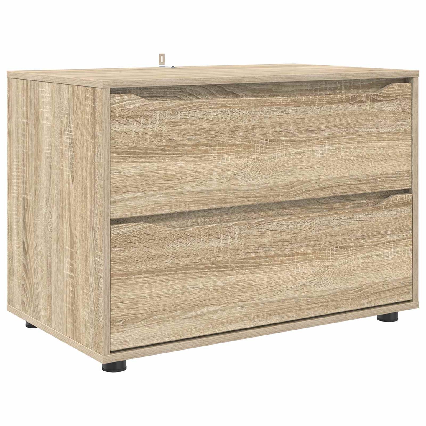 Storage Cabinet Sonoma Oak 80 x 48 x 57 cm Engineered Wood