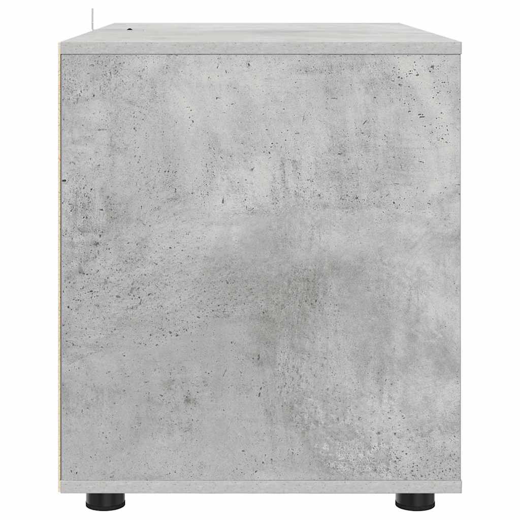 Storage Cabinet Concrete Grey 80 x 48 x 57 cm Engineered Wood