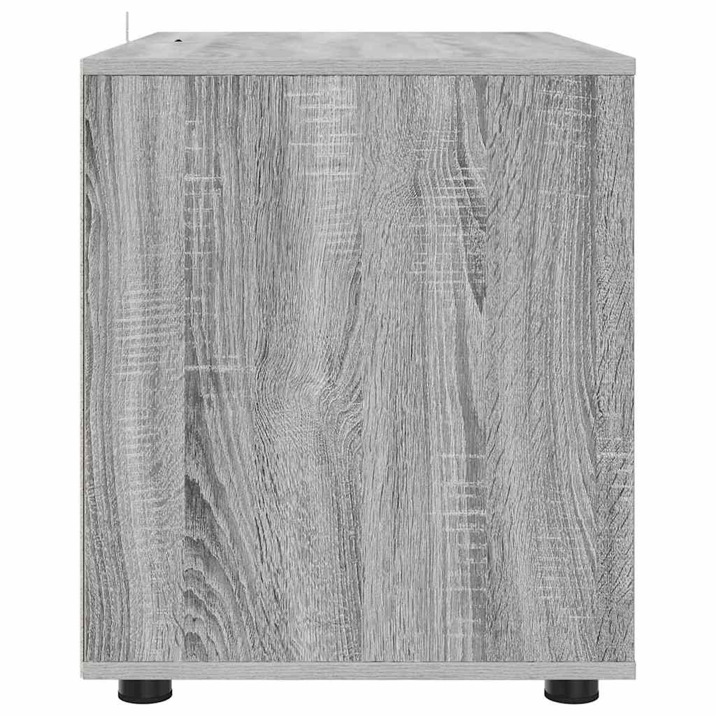 Storage Cabinet Grey Sonoma 80 x 48 x 57 cm Engineered Wood