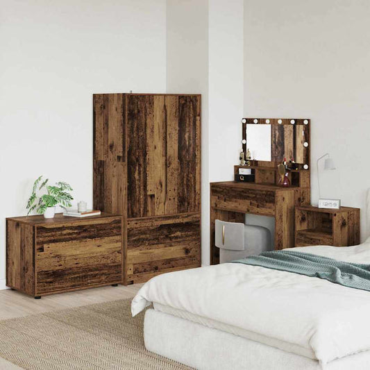 Storage Cabinet Old Wood 80 x 48 x 57 cm Engineered Wood