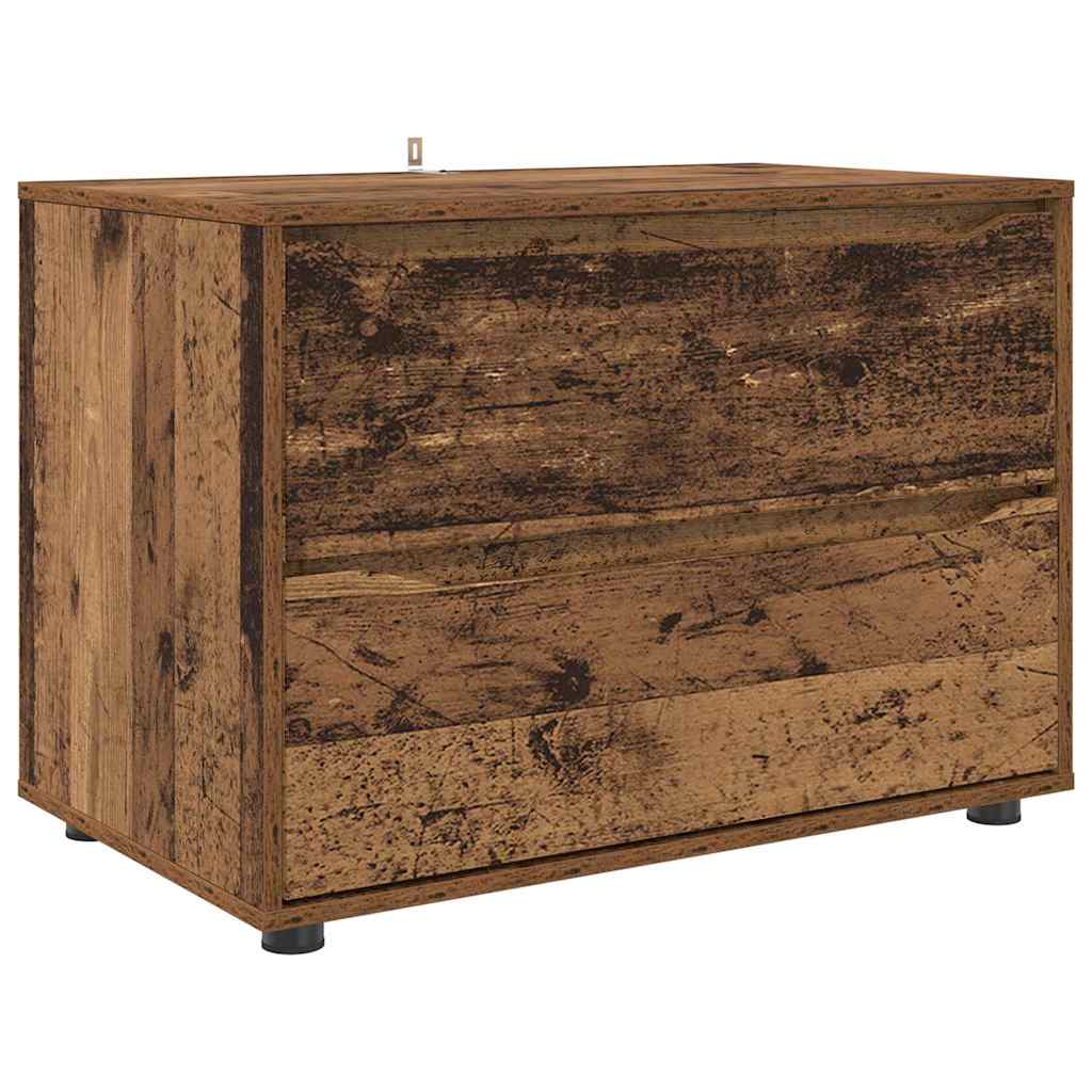 Storage Cabinet Old Wood 80 x 48 x 57 cm Engineered Wood