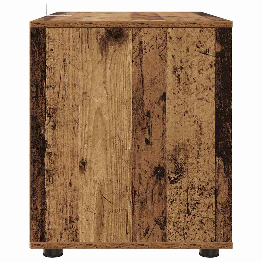 Storage Cabinet Old Wood 80 x 48 x 57 cm Engineered Wood