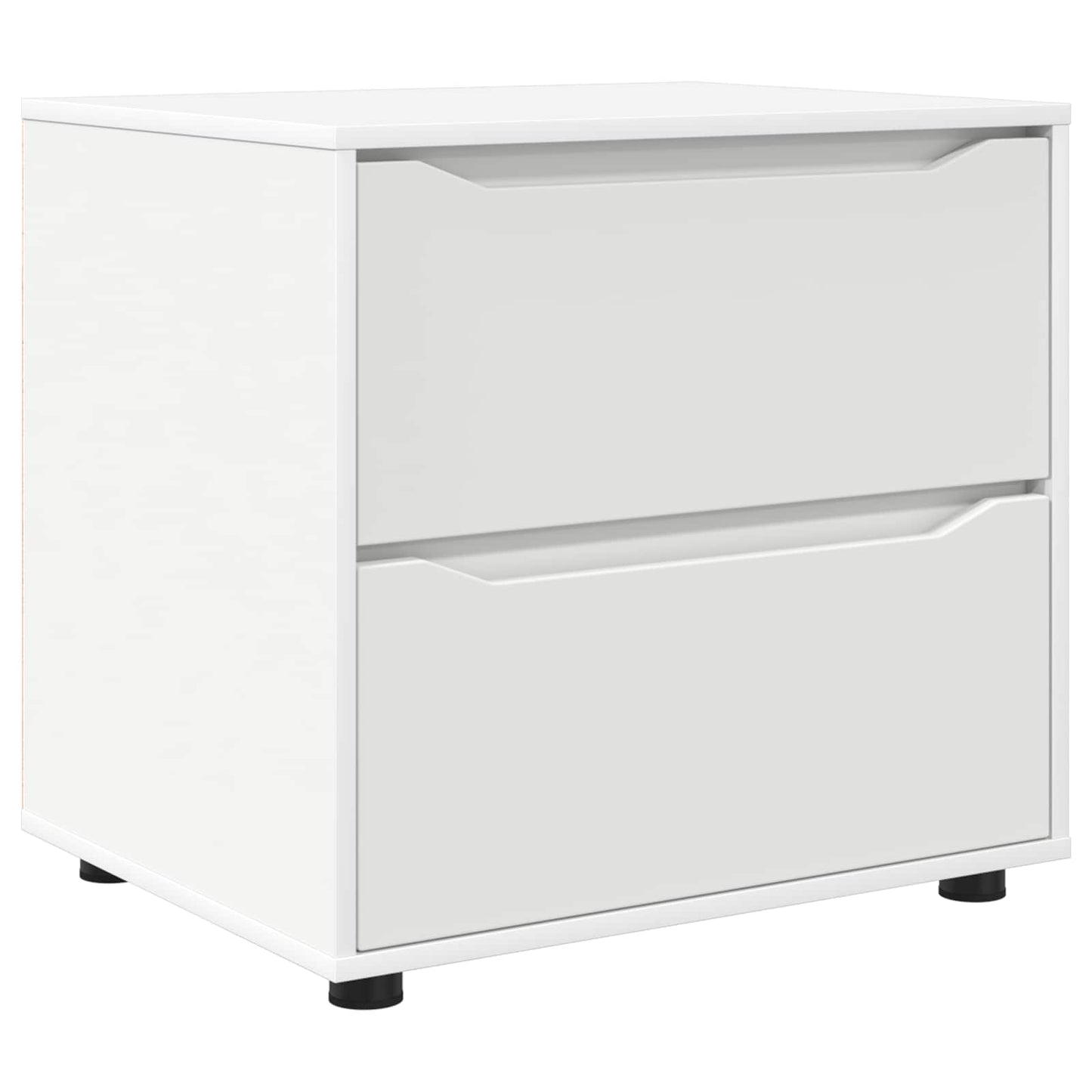 Storage Cabinet 60 x 48 x 57 cm Engineered Wood White