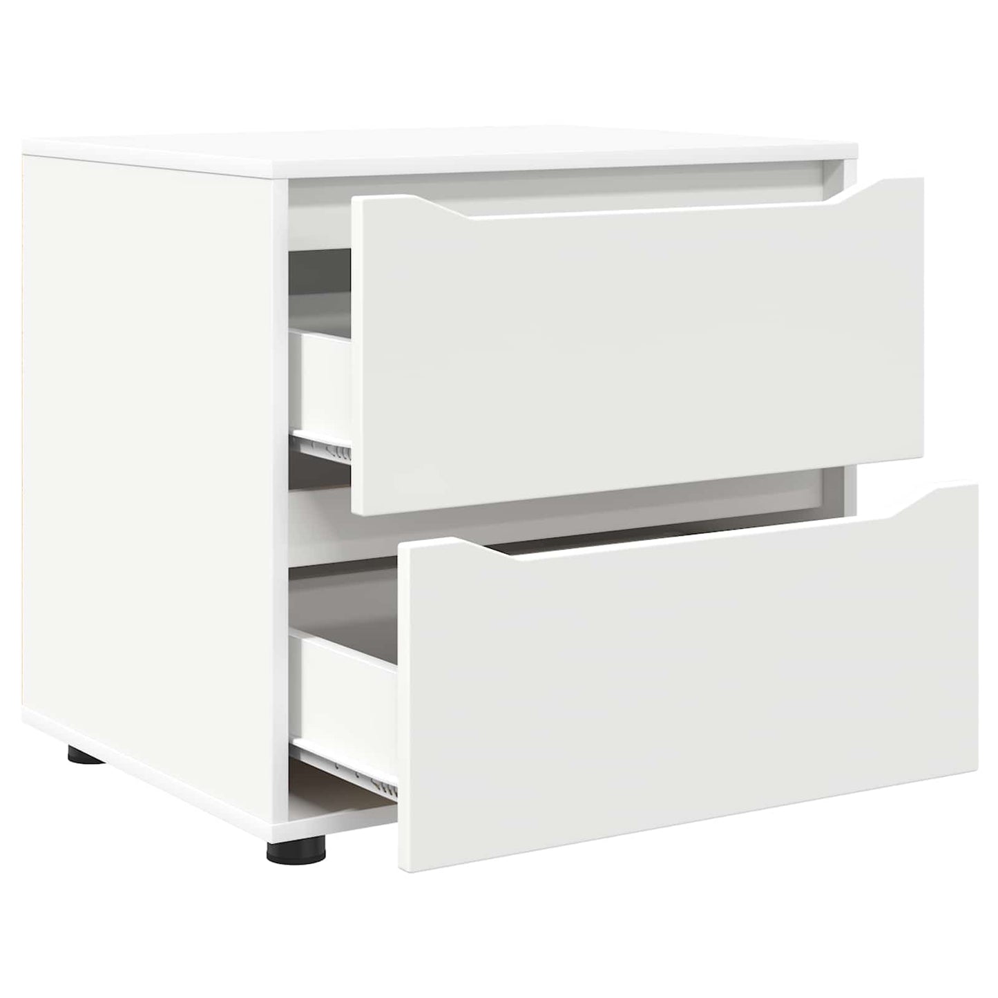 Storage Cabinet 60 x 48 x 57 cm Engineered Wood White