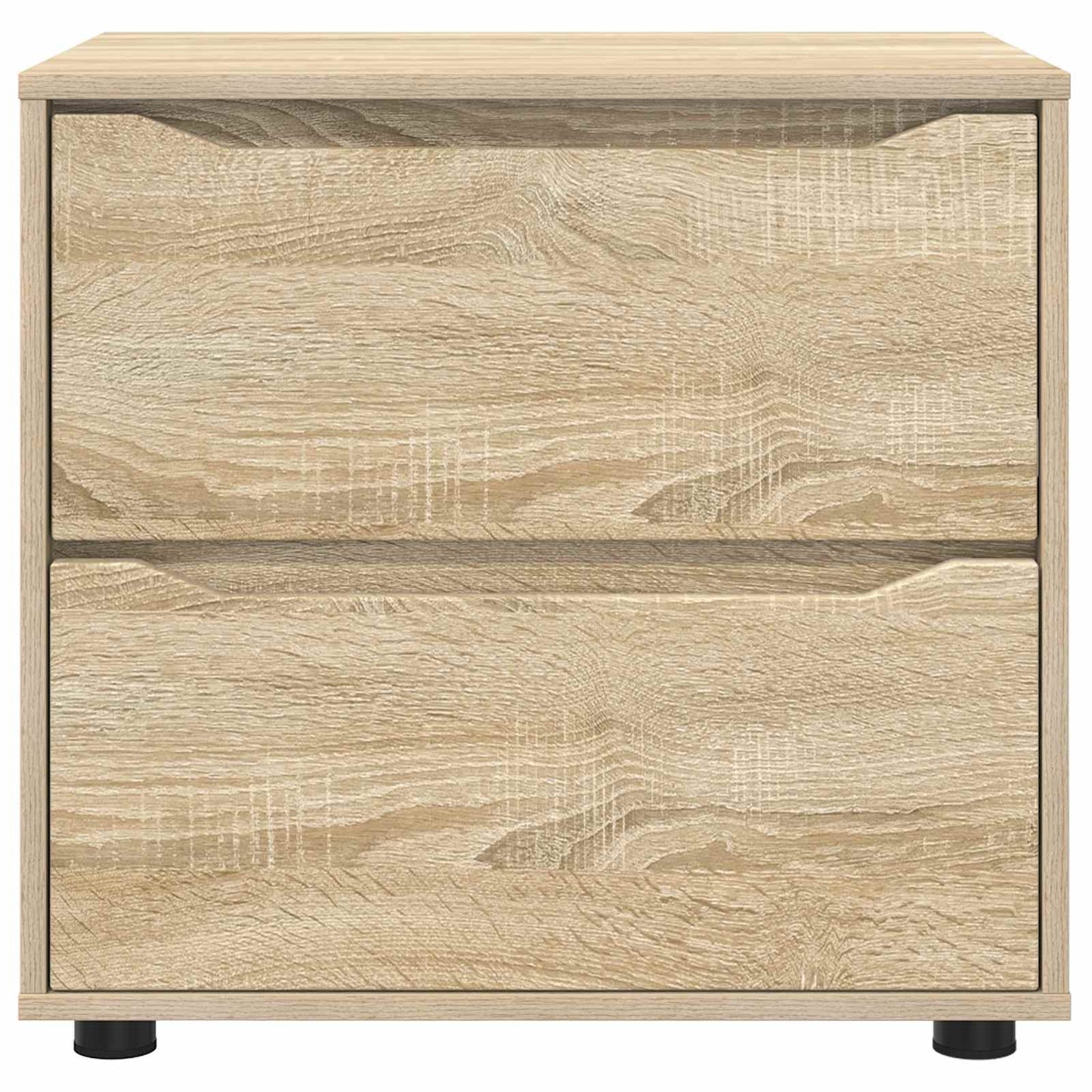 Storage Cabinet 60 x 48 x 57 cm Engineered Wood Sonoma Oak