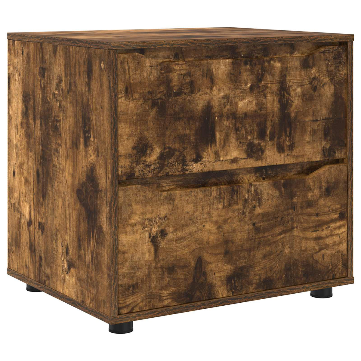 Storage Cabinet 60 x 48 x 57 cm Engineered Wood Smoked Oak