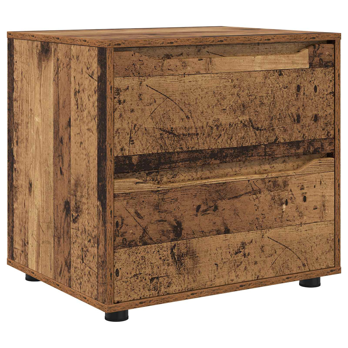Storage Cabinet 60 x 48 x 57 cm Engineered Wood Old Wood